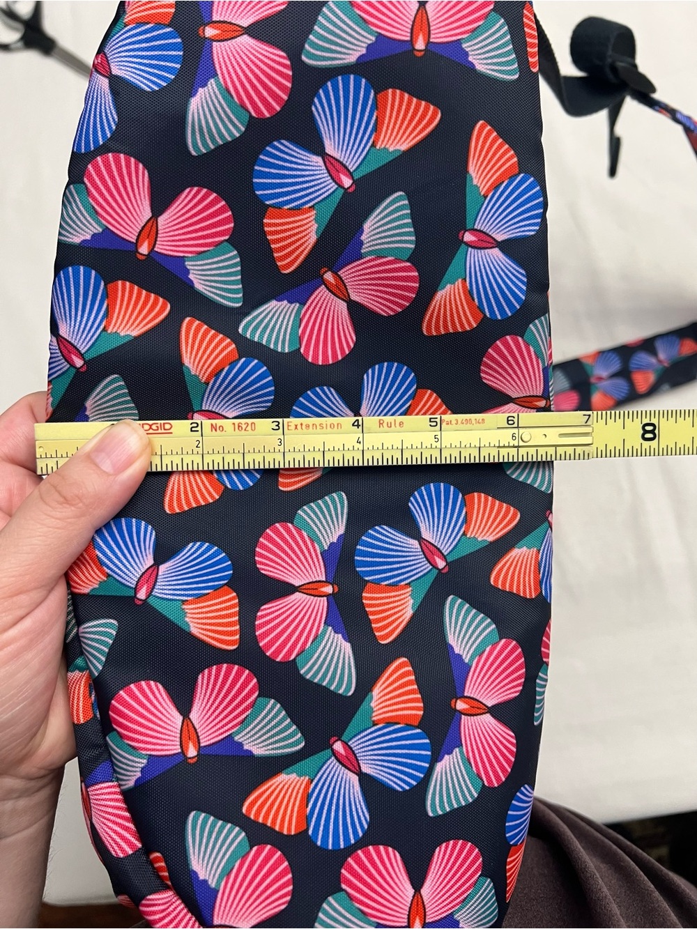 Kipling Multicolor Butterfly School Backpack - Picture 11 of 13